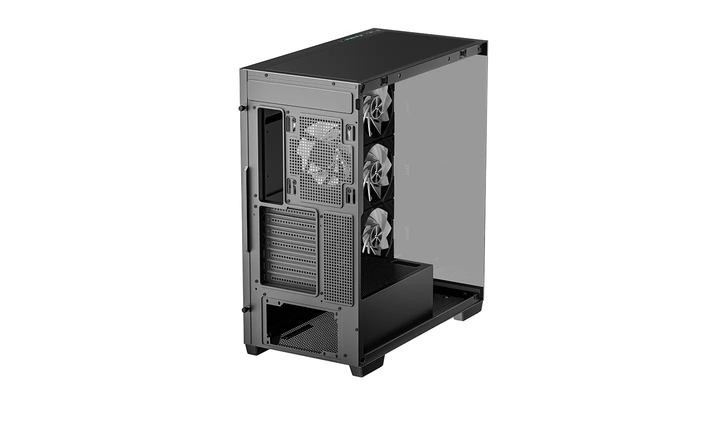 Корпус DeepCool CG580 4F (R-CG580-BKADA4-G-1) [Midi Tower, 4x 120 мм ARGB, черный]