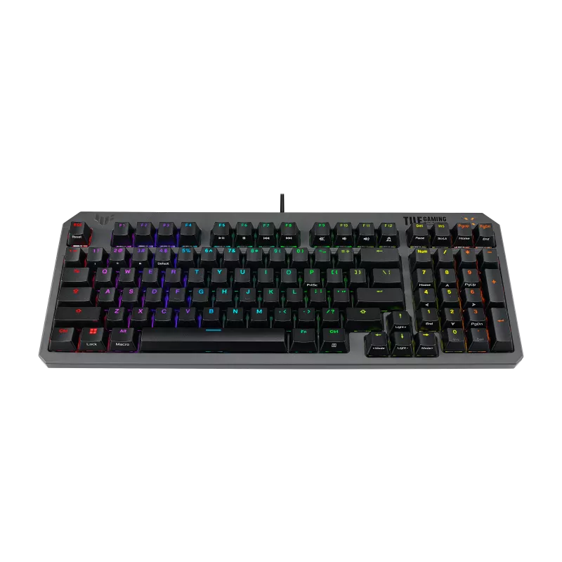 Клавиатура Asus RA07 TUF K3 GEN II (90MP0390-BKRA01) [Механическая, проводная, клавиш - 97, подсветка, черная]