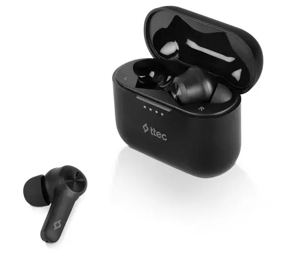 ttec AirBeat Play Gaming True Wireless Headsets (2KM135S), Черный