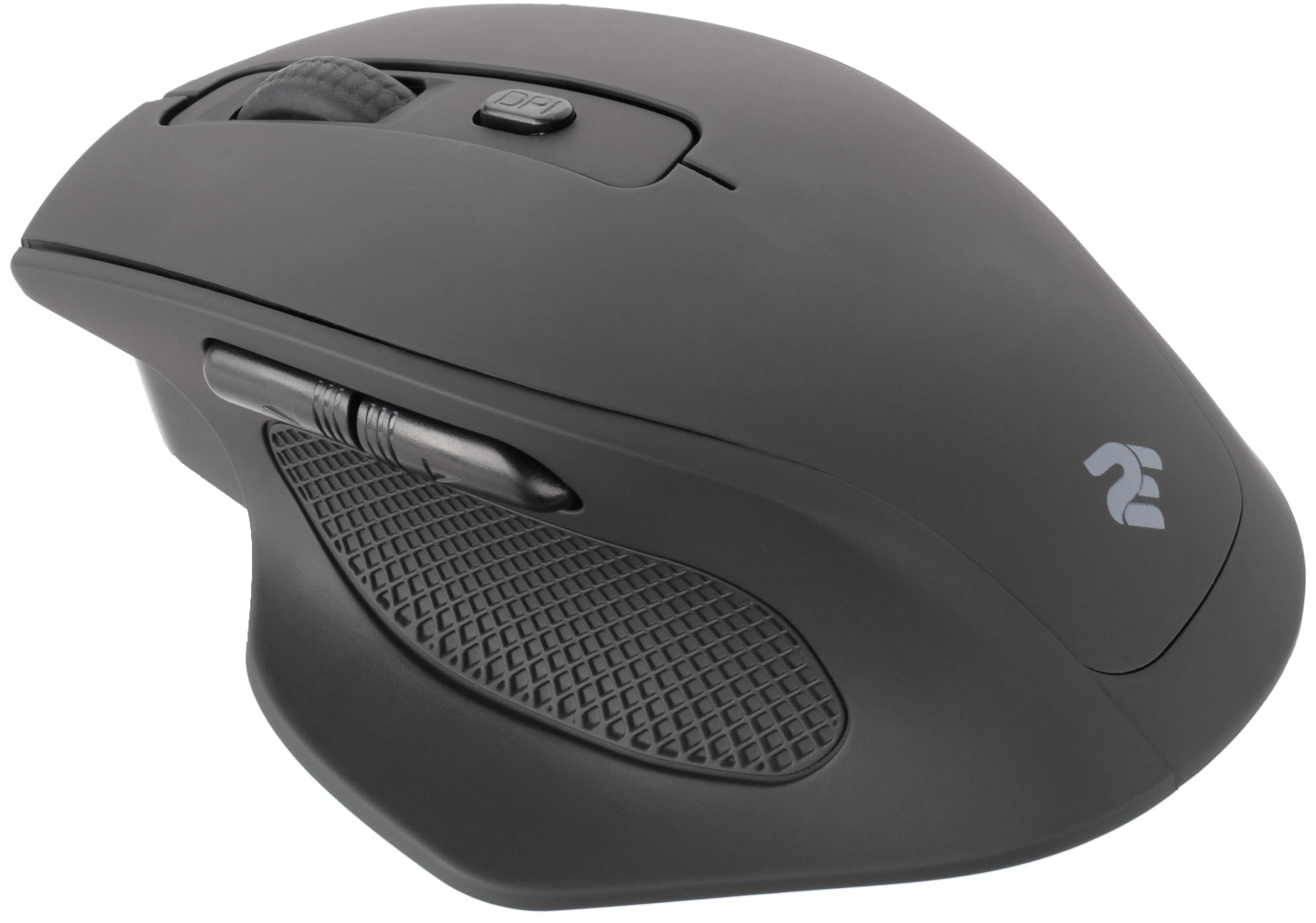 Мышь 2Е MF2010 Rechargeable WL Black [беспроводная, светодиодная, 1600 DPI]