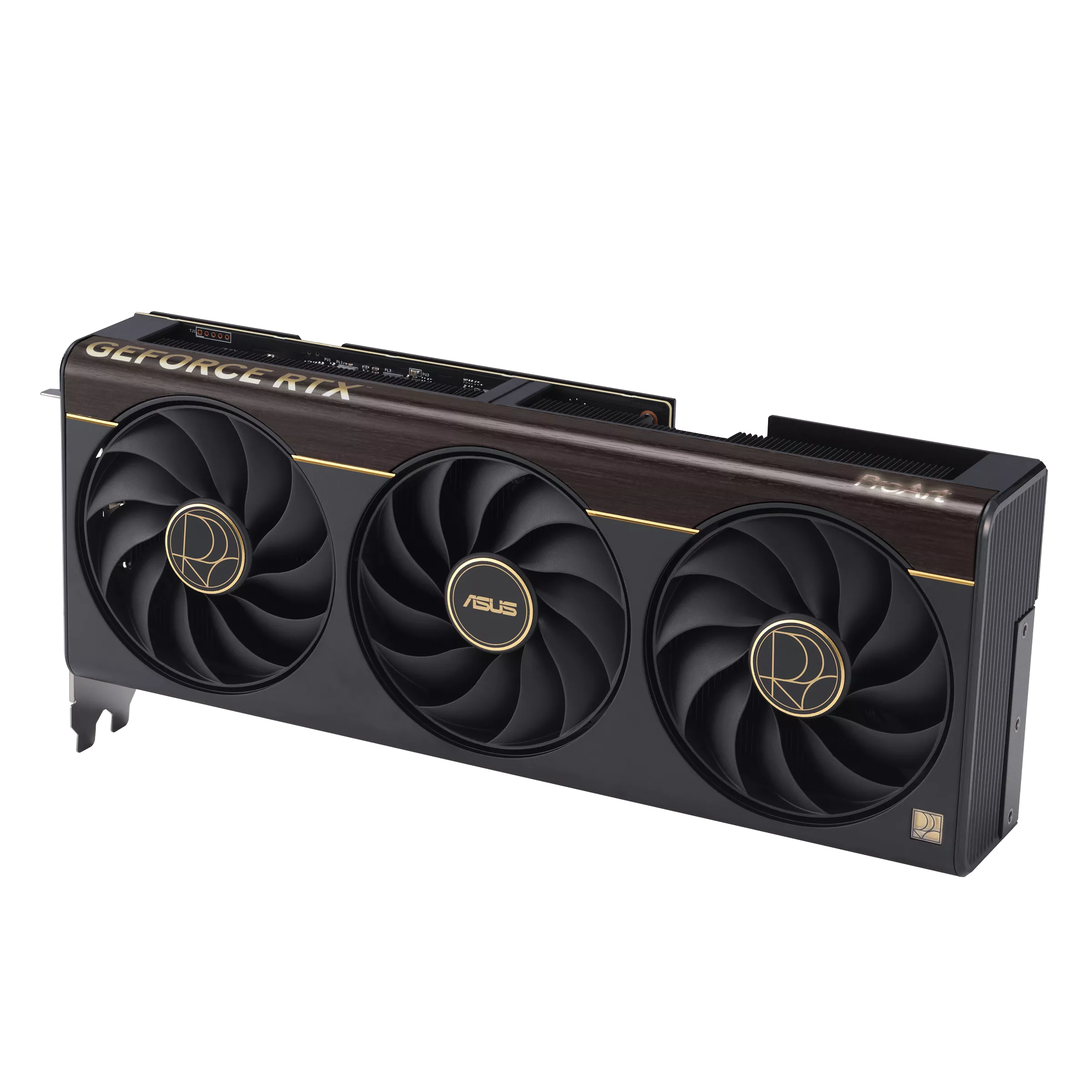 Видеокарта Asus ProArt GeForce RTX 5070 Ti OC Edition (PROART-RTX5070TI-O16G) [16 ГБ, GDDR7, 256 бит, HDMI, DisplayPort (2 шт), USB-C]