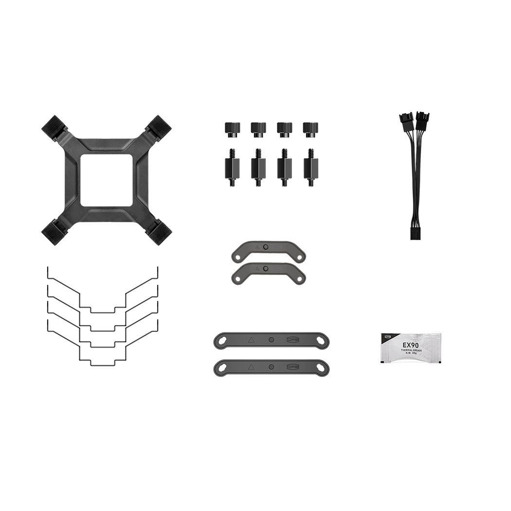 Система охлаждения PCCooler RT620 BK [120 мм, 2200 об/мин, 34.9dBA, 4 pin]