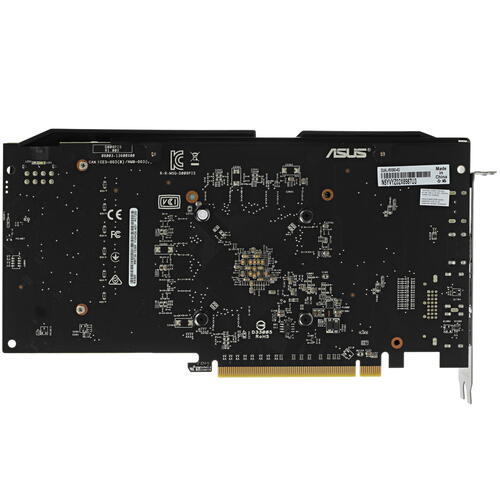 Видеокарта ASUS Radeon RX 560, DUAL-RX560-4G [4 ГБ, GDDR5, 128 бит, 1175 МГц, 1199 МГц, HDMI, DisplayPort (2 шт)]