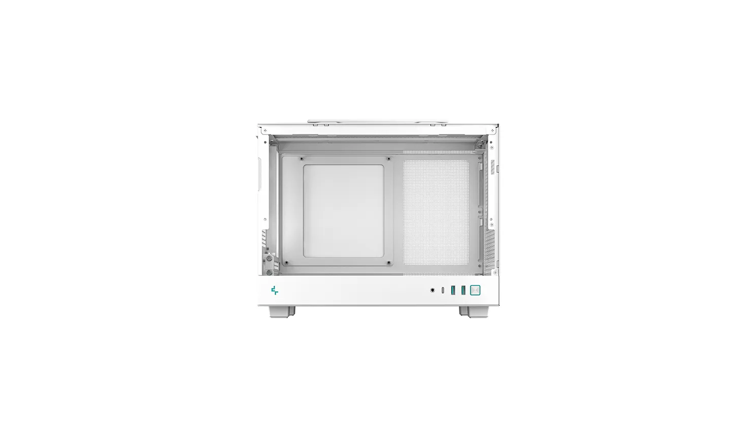 Корпус DeepCool CH160 MESH WH (R-CH160-WHNMI0-G-1) [SFF, Без вентиляторов, белый]