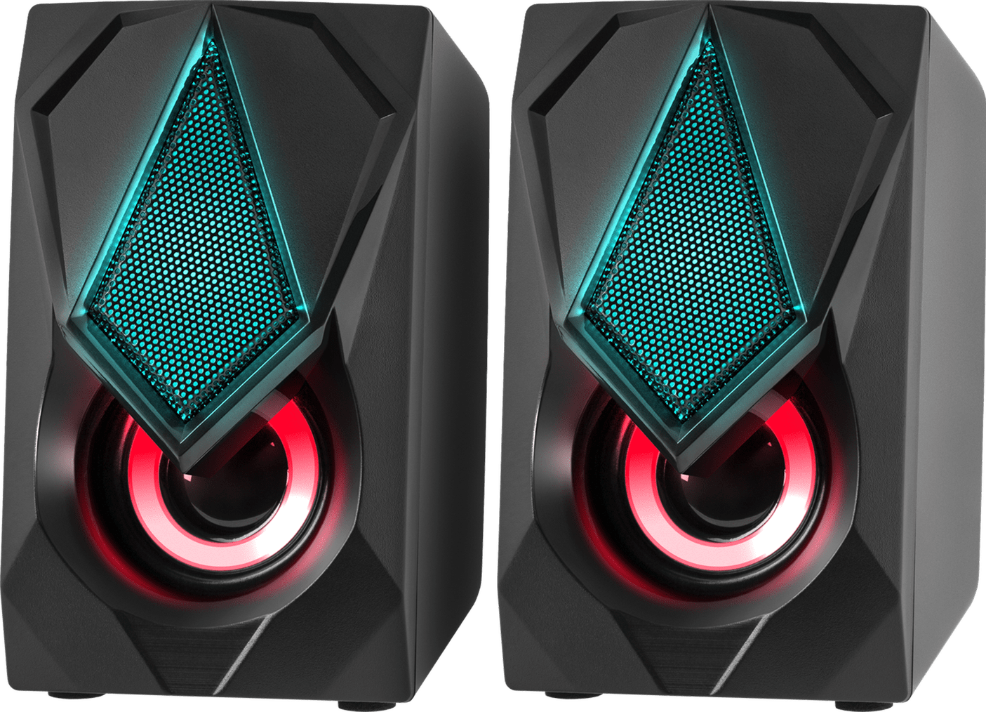 Колонки стерео Defender Solar 1, 6Вт, подсветка, питание от USB
