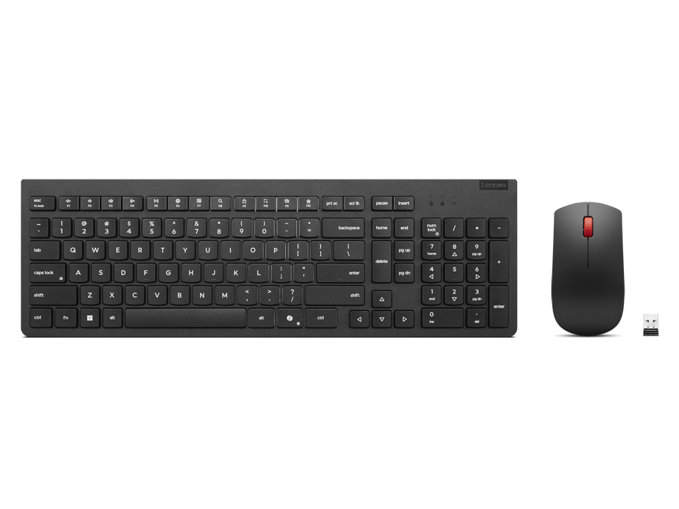 Клавиатура+мышь Lenovo Essential Wireless Combo Keyboard & Mouse Gen2 (4X31R64481) [мембранная, беспроводная, черная]