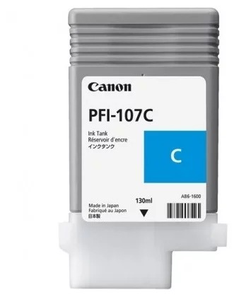 Картридж Canon PFI-107C (6706B001), голубой