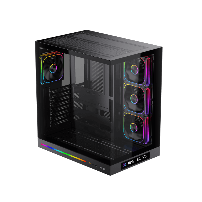 Корпус Xigmatek Cloud DGT (EN49613) [Midi Tower, Черный]