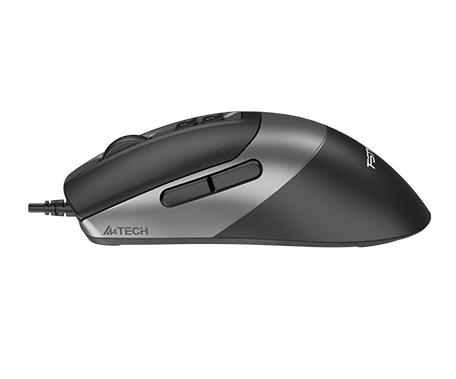 Мышь A4Tech Fstyler FM50S Plus [проводная, светодиодная, 4000 DPI, 1000 Гц, черная]