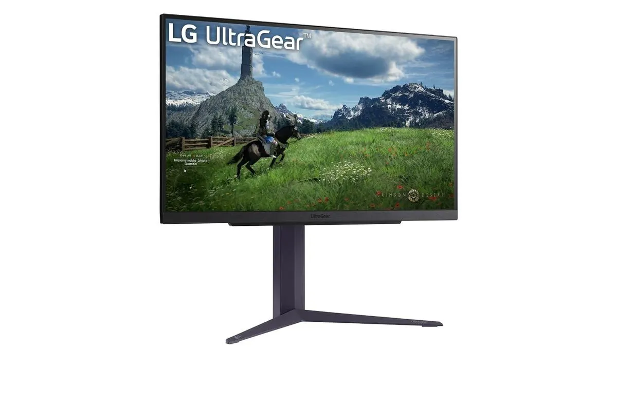 Монитор LG UltraGear (27GS85Q-B) [27", IPS, 2560x1440, 200 Гц, 1 мс, HDMI x2, DisplayPort]