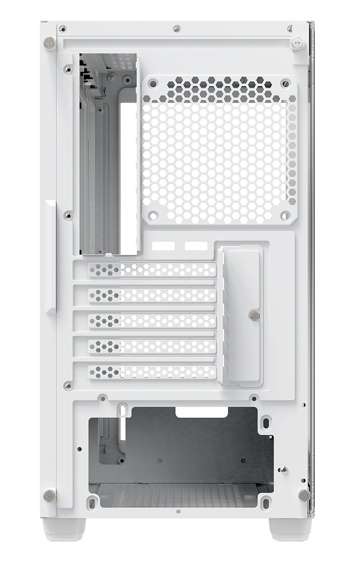Корпус Ocypus Gamma C52 (Gamma-C52-WHD000XX-GL), Mini Tower, белый