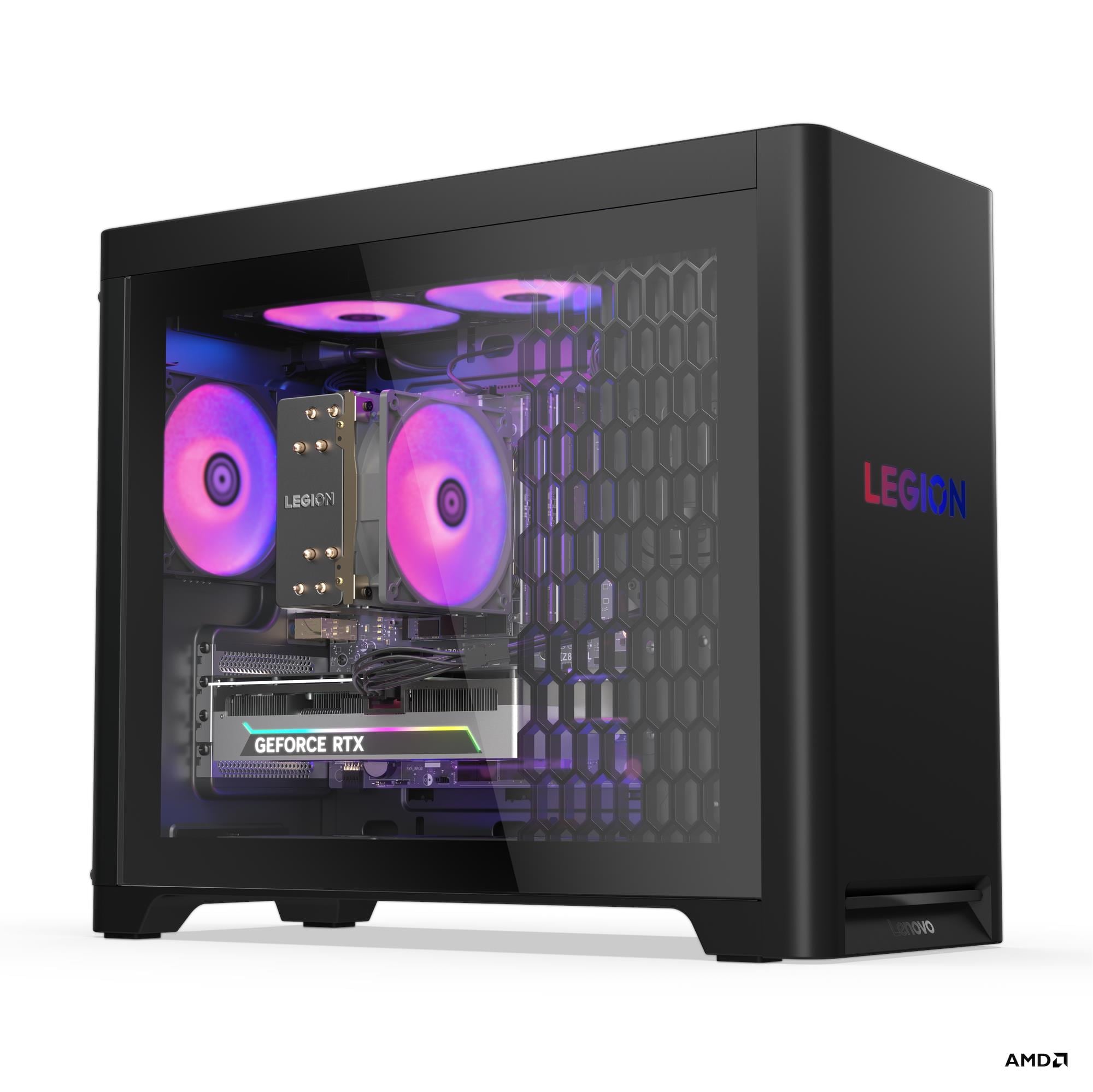Системный блок Lenovo Legion T5 30AGB10 (90YJ0050KZ) [Ryzen 5 7600, 32 ГБ ОЗУ, 1 ТБ SSD, RTX 5060 Ti, DOS]