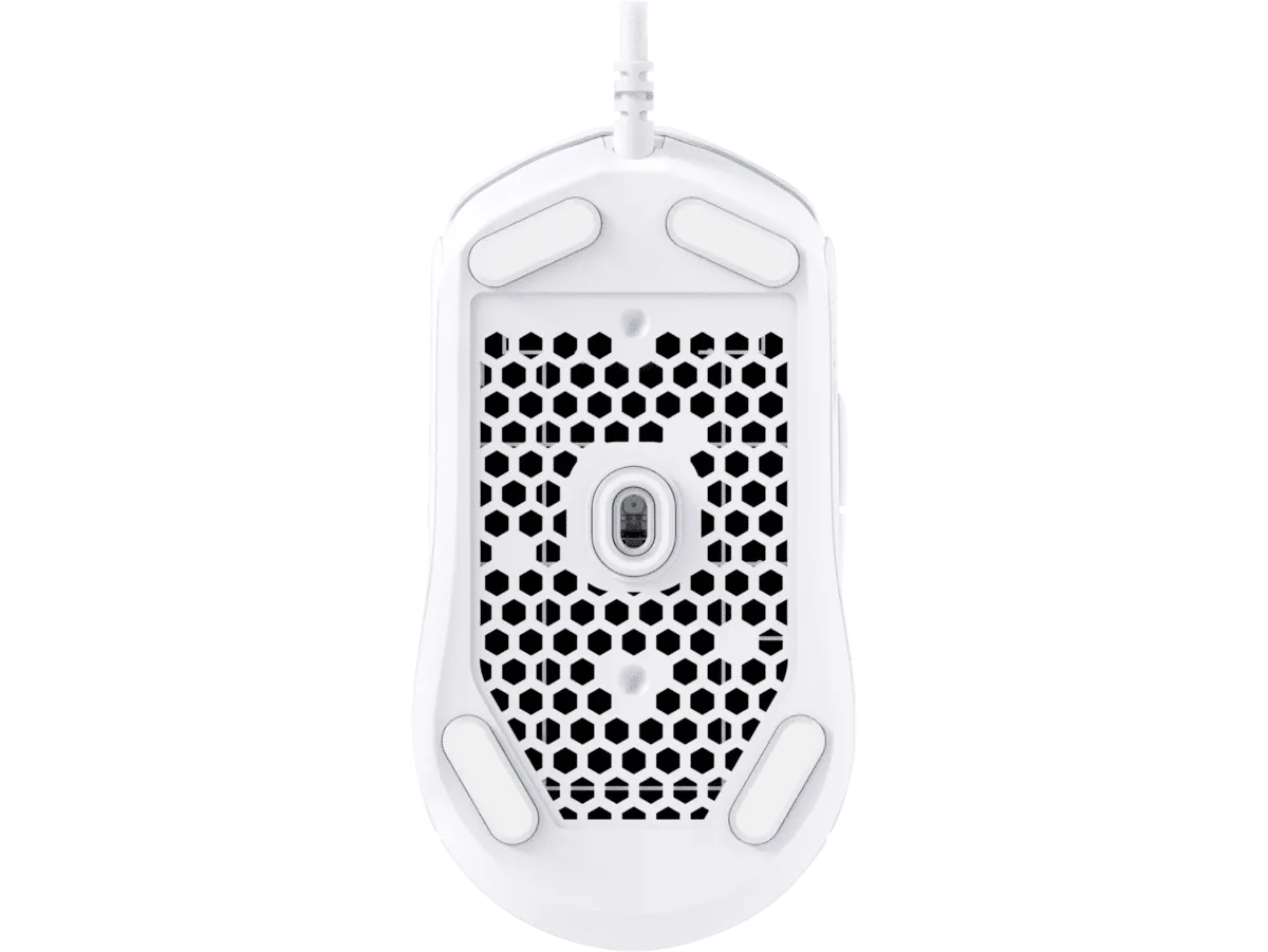 Мышь HyperX Pulsefire Haste 2 (6N0A8AA) [проводная, светодиодная, 8000 DPI, подсветка, белый]