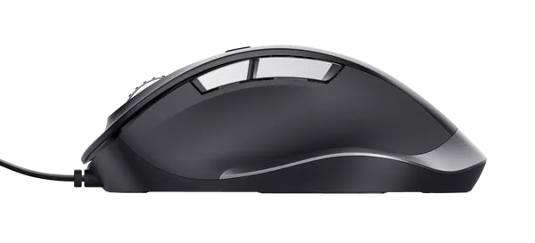 Мышь Trust Fyda (24728) [проводная, светодиодная, 5000 DPI, черная]