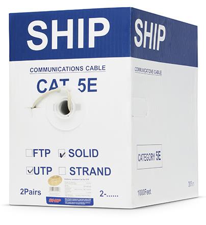 Кабель сетевой SHIP D135-2 Cat.5е UTP 30В PVC