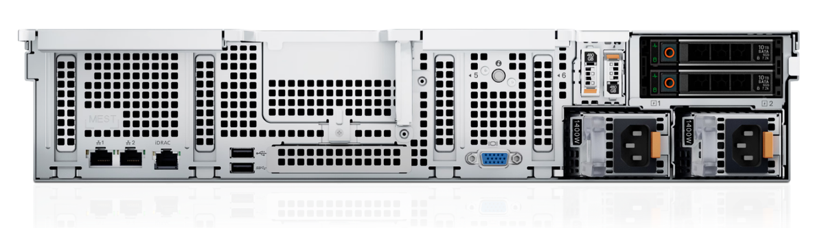 DELL PE R760xs 12x3.5"/2x Xeon Silver 4514Y 2GHz (16C/32T, 30M)/4x32GB/960GB SATA SSD/H755/iDRAC 9 /2x 1GbE/2x1100W PSU/3Yr PS (210-BGLV)
