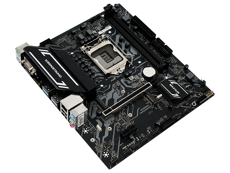 Материнская плата Maxsun MS-Challenger B560M [LGA 1200, Intel B560, 2xDDR 4, 2xM.2, 1xPCI-E x16, Micro-ATX]