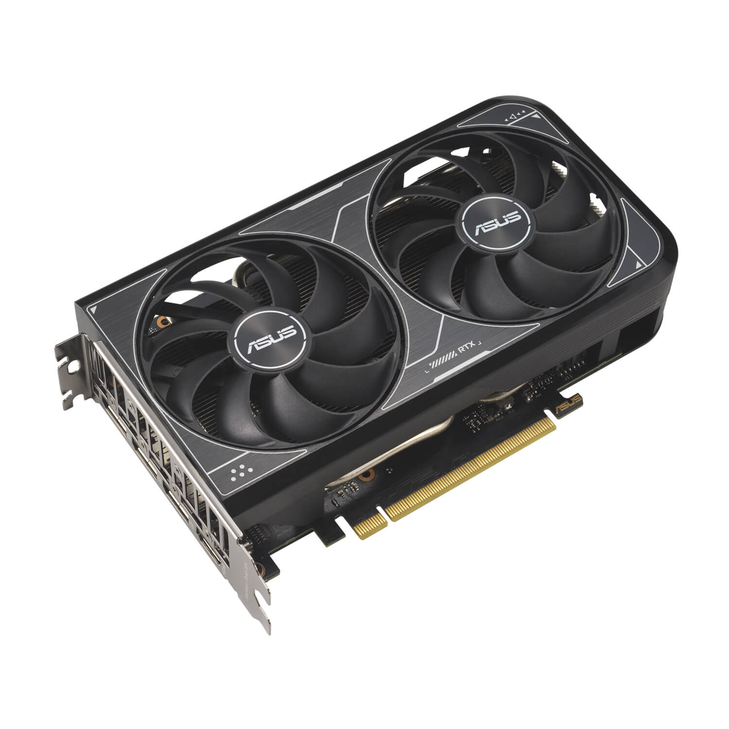 Видеокарта Asus Dual GeForce RTX 4060 V2 OC Edition (DUAL-RTX4060-O8G-V2)  [8 ГБ, GDDR6, 128 бит, HDMI, DisplayPort (3 шт), OEM] - купить в Forcecom.kz