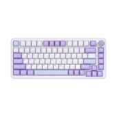 Клавиатура Ajazz AK820 MAX [механическая, проводная, RGB подсветка, Magnetic Switch, белая]