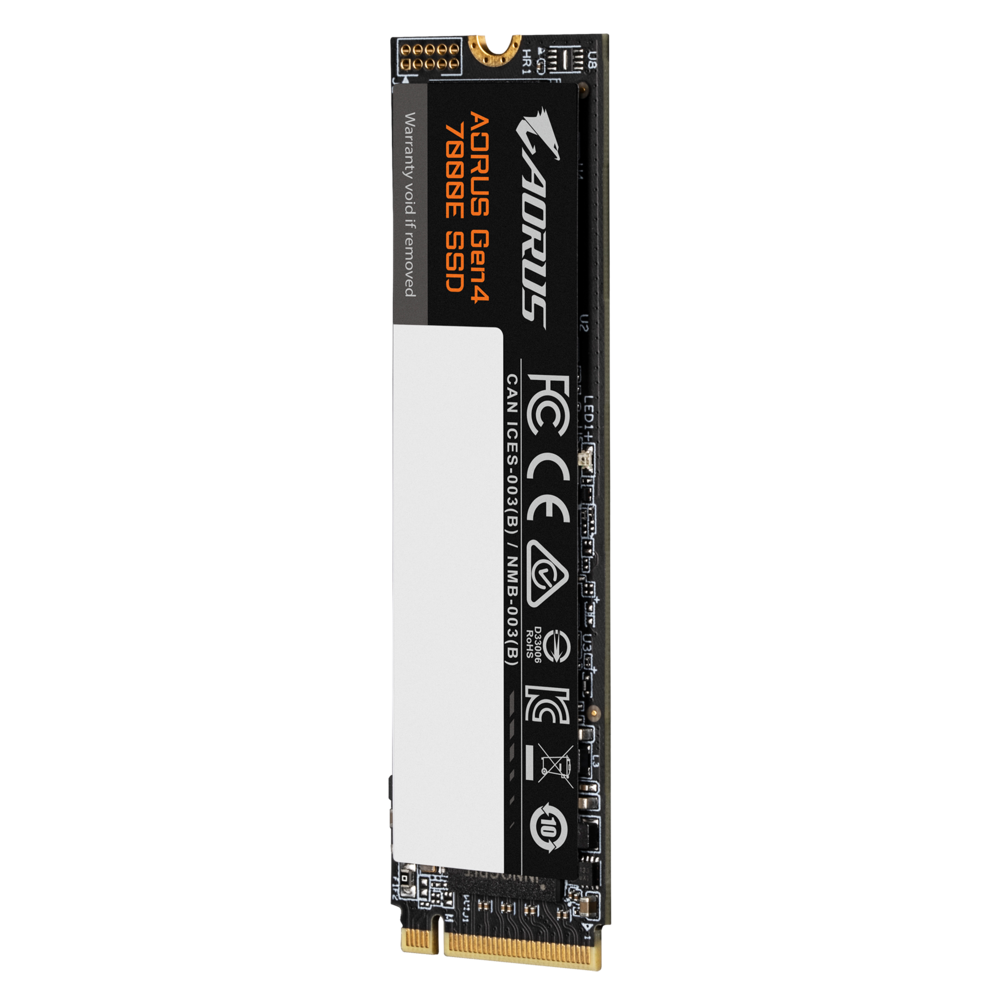 SSD-накопитель Gigabyte AORUS Gen4 7000E (AG470E1TB) [1 ТБ, PCI-E, 7100/6100 МБ/с]