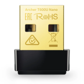 Сетевой USB адаптер TP-Link Archer T600U Nano - купить в интернет-магазине Forcecom.kz Сетевой USB адаптер TP-Link Archer T600U Nano