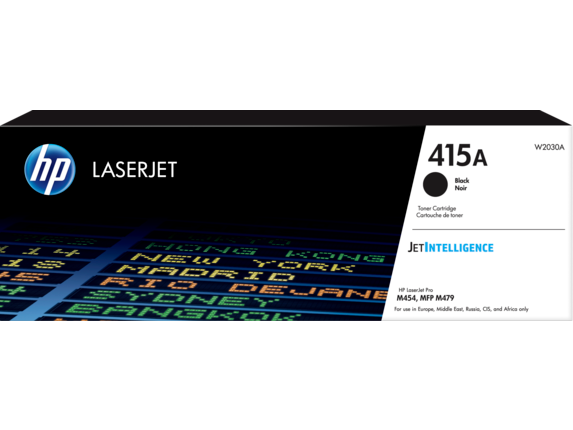 Лазерный картридж HP LaserJet 415A (W2030A), черный, 2100 стр. - купить по цене 46 810 тг. в интернет-магазине Forcecom.kz