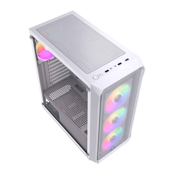 Корпус Wintek Tornado Pro PS195-W-M [Midi Tower, Нет, белый]