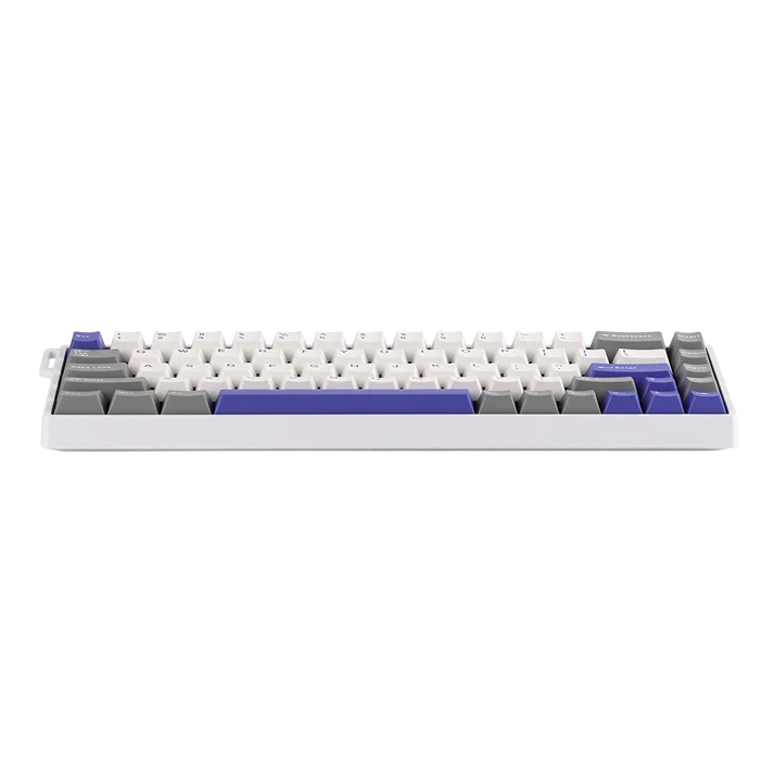 Клавиатура Aula WIN68 [механическая, проводная, RGB подсветка, Greywood Magnetic Switch, белая]