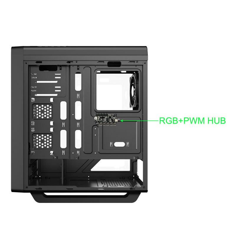 Корпус GameMax Asgard RGB G516, Midi Tower