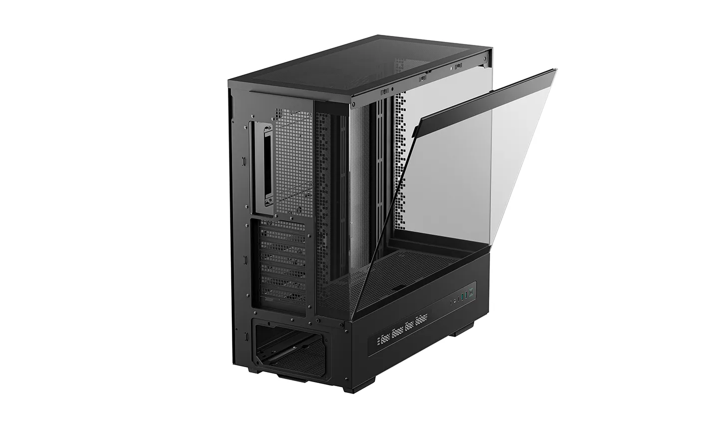 Корпус DeepCool CH690 DIGITAL (R-CH690-BKNNA0D-G-1) [Midi Tower, Без вентиляторов, черный]