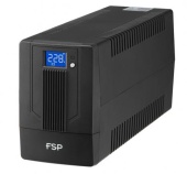 ИБП FSP iFP 600 360W/батарея 12V 7Ah/USB port/RJ 45/2 розетки Euro/ЖК дисплей