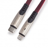 Интерфейсный кабель Awei Type-C to Lightning CL-119L 20W 9V 2.4A 1m Красный - купить по цене 3 360 тг. в интернет-магазине Forcecom.kz