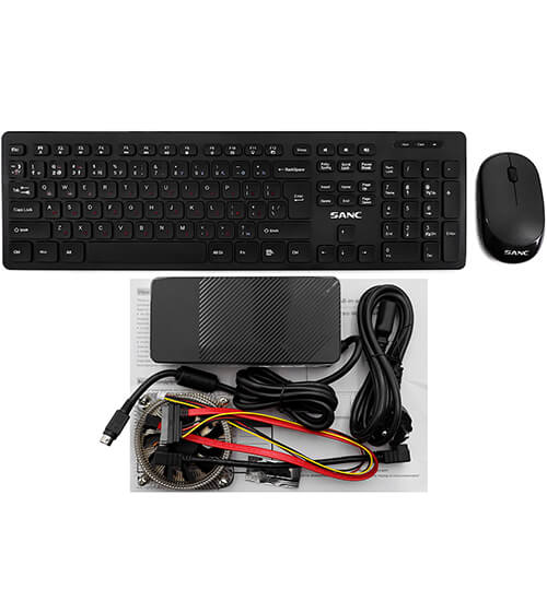 Моноблочная платформа Sanc C2400261D [23.8" Full HD, Intel H610, 2x DDR4 SO-DIMM]