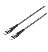 Интерфейсный кабель LDNIO Type-C to Type-C LC101 65W FDY 1м Серый - купить по цене 2 030 тг. в интернет-магазине Forcecom.kz