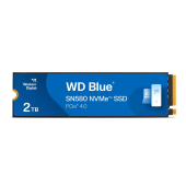 SSD-накопитель Western Digital Blue SN580 (WDS200T3B0E) 2 ТБ, M.2, PCI-E, 4150/4150 МБ/с, TLC
