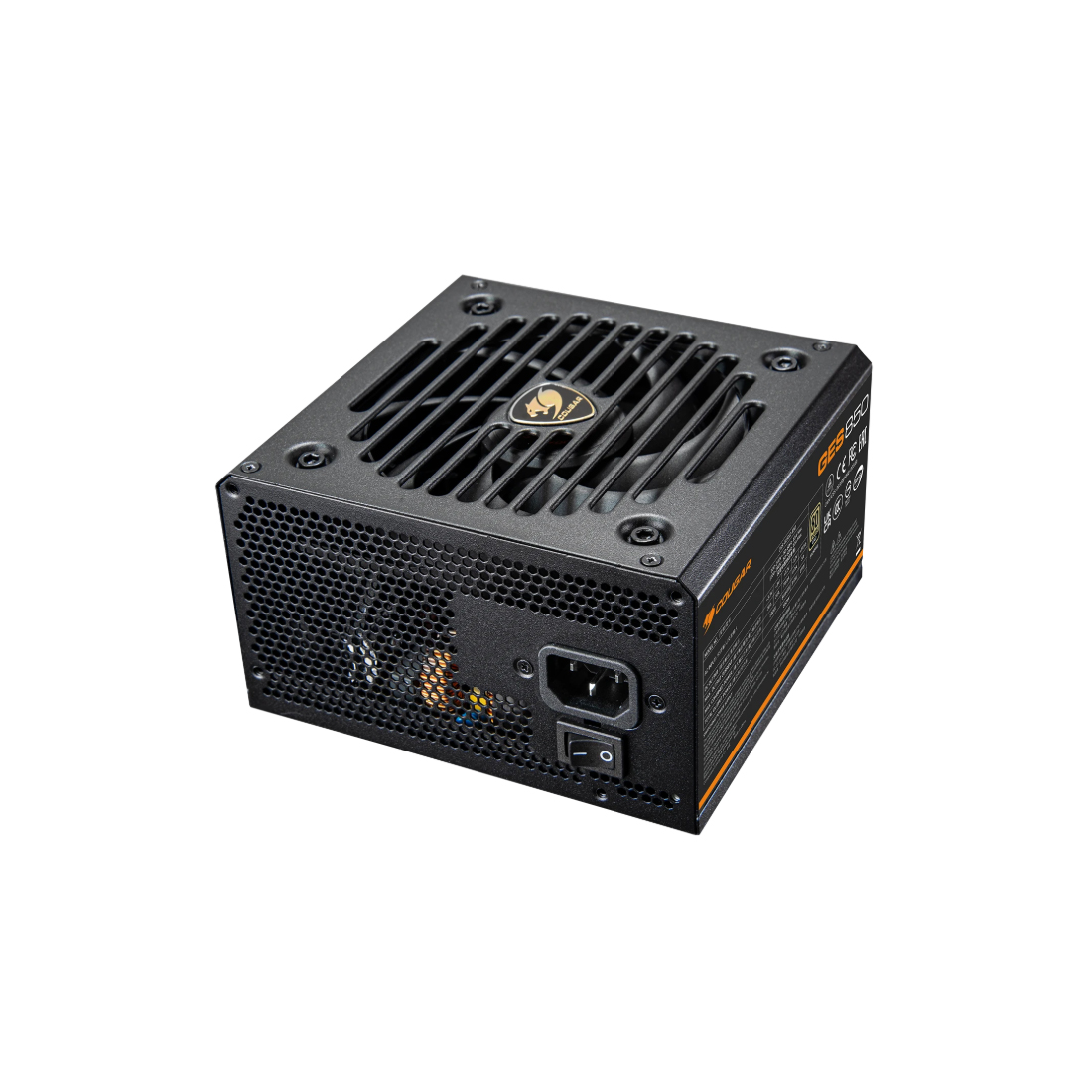 Блок питания Cougar GES 850 (31GK085001P01) [850 Вт, 80 PLUS Gold, 6x SATA, 1x 6+2 pin, 1 x 16 pin (12VHPWR), 2 x 6+2 pin PCIe, 2x 4+4 pin CPU, ATX]