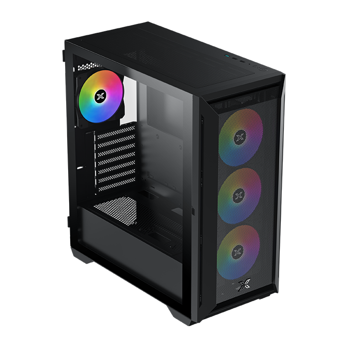 Корпус Xigmatek Master X II Pro [Midi Tower, Черный]
