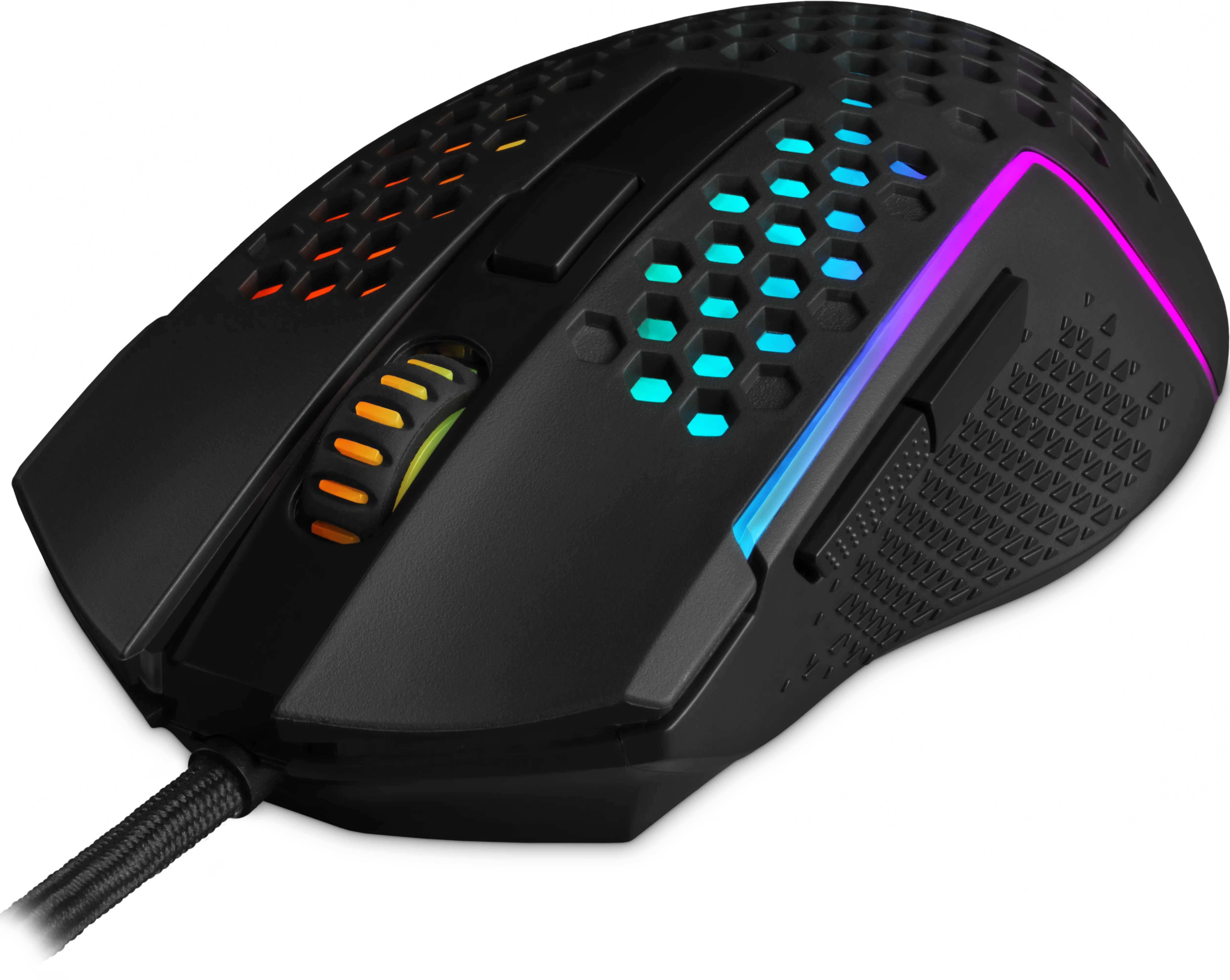 Мышь Redragon Reaping Elite (70794) [проводная, светодиодная, 16000 DPI, 1000 Гц, подсветка, черная]