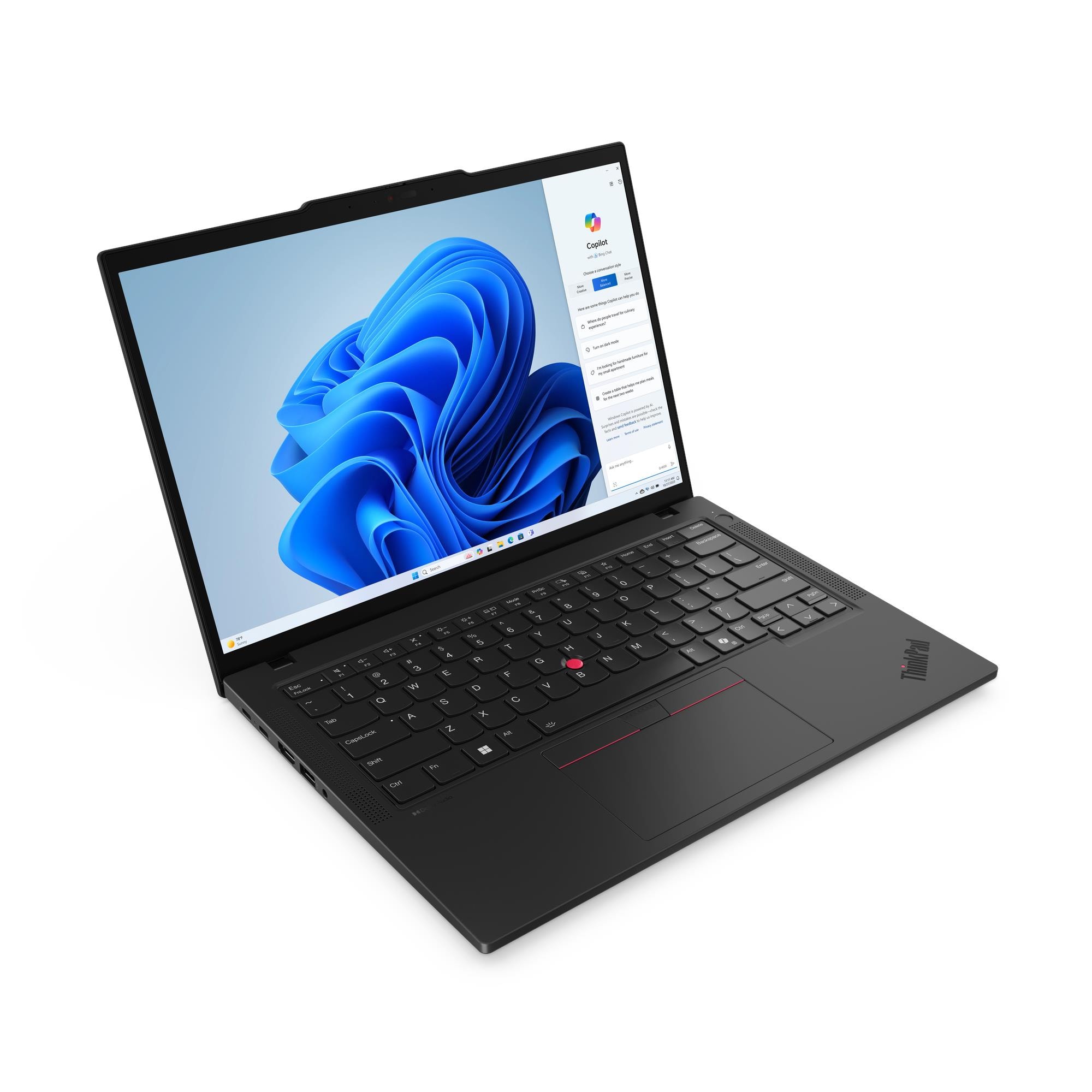 Ноутбук Lenovo ThinkPad T14 G5 (21ML00EHFW) [14", Core Ultra 7 155U, 16 ГБ ОЗУ, 512 ГБ SSD, DOS]