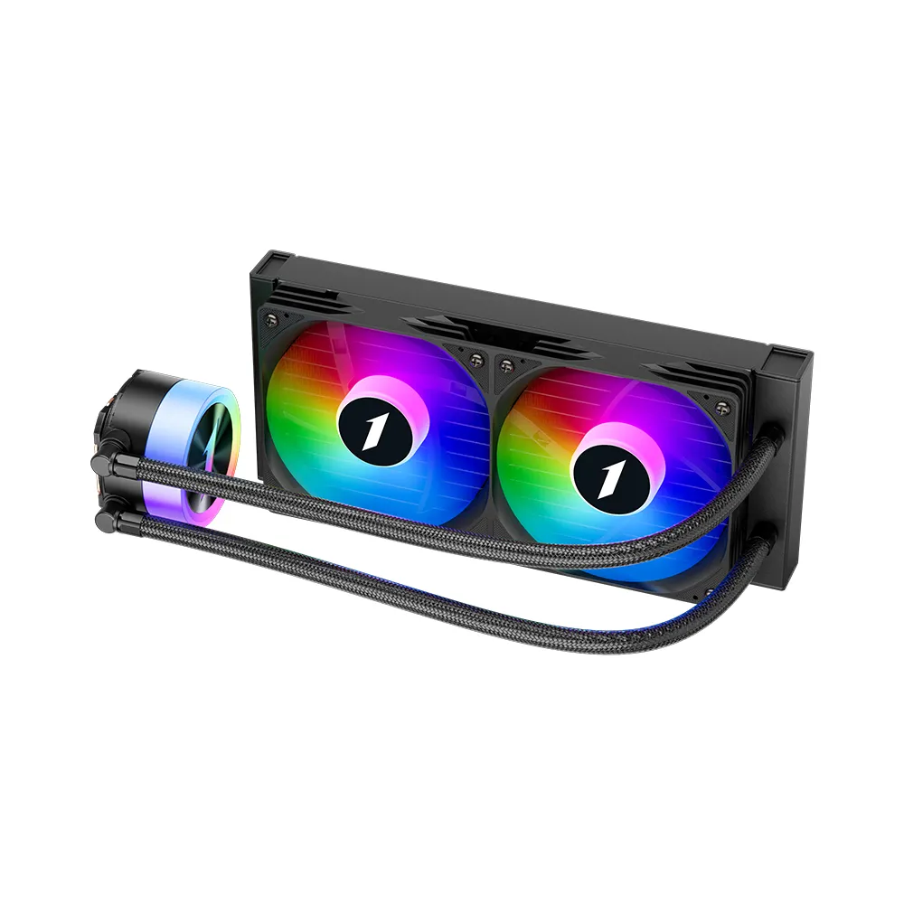 Система охлаждения 1stPlayer TS1 240 BLACK [120 мм, 1800 об/мин, 39 dB, 4 pin]