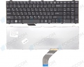 Клавиатура для ноутбука Fujitsu Lifebook AH530/ AH531, RU, черная