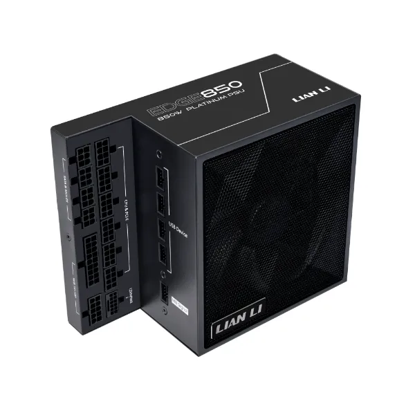 Блок питания Lian Li EG0850 [850 Вт, 80 PLUS Platinum, 12x SATA, 1x 6+2 pin PCIe, 1x 4+4 pin CPU, ATX]