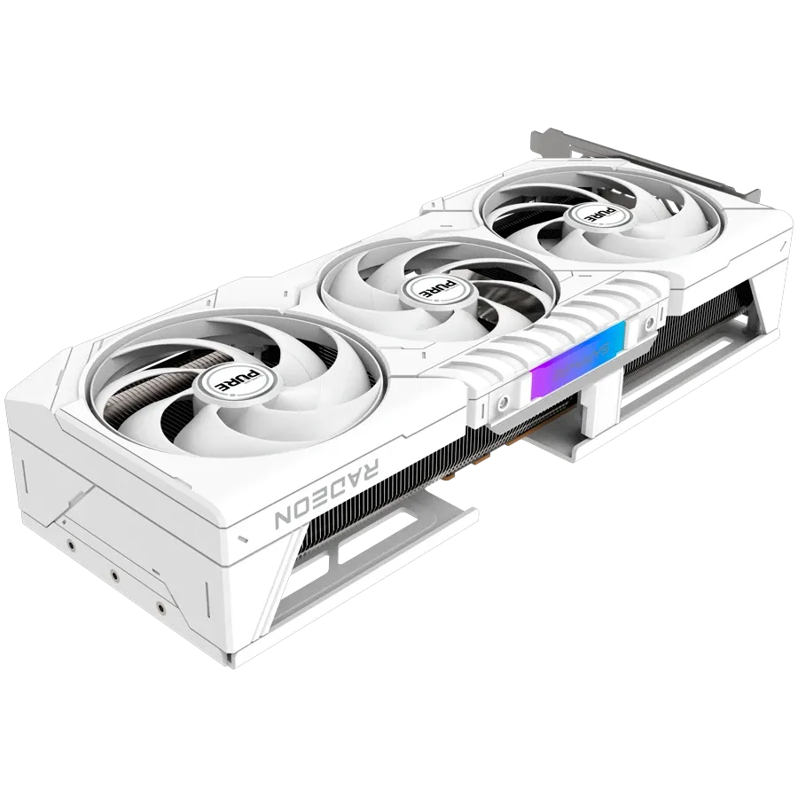 Видеокарта Sapphire PURE AMD RADEON RX 9070 XT GAMING OC 16GB DUAL (11348-02-20G) [16 ГБ, GDDR6, 256 бит, HDMI (2 шт), DisplayPort (2 шт)]