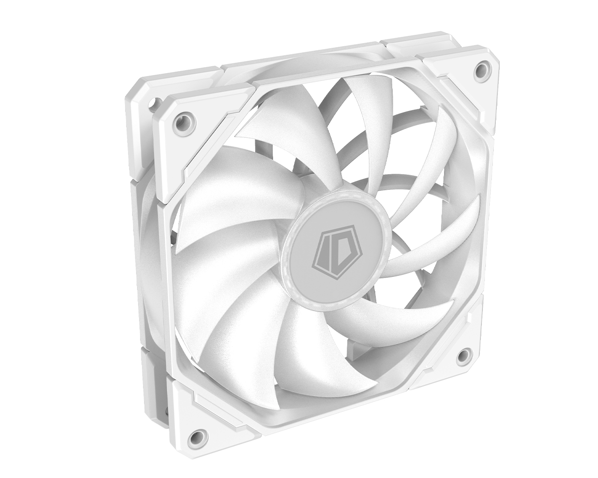 Вентилятор для корпуса ID-Cooling TF Series (TF-12025-SW) [120 x 120 мм, 1800 об/мин, 76.16 CFM, 35.2 дБ, PWM]