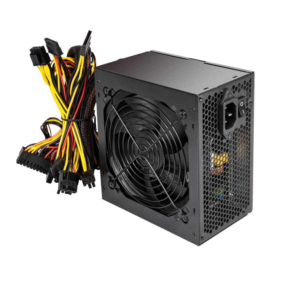 Блок питания PCCooler HW700-NP [700 Вт, 80 PLUS нет, 4x SATA, 2x 6+2 pin PCIe, 1x 4+4 pin CPU, EPS12V, ATX]