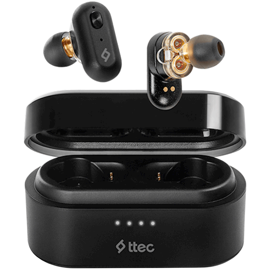 ttec AirBeat Duo True Wireless Headsets (2KM127S), Черный
