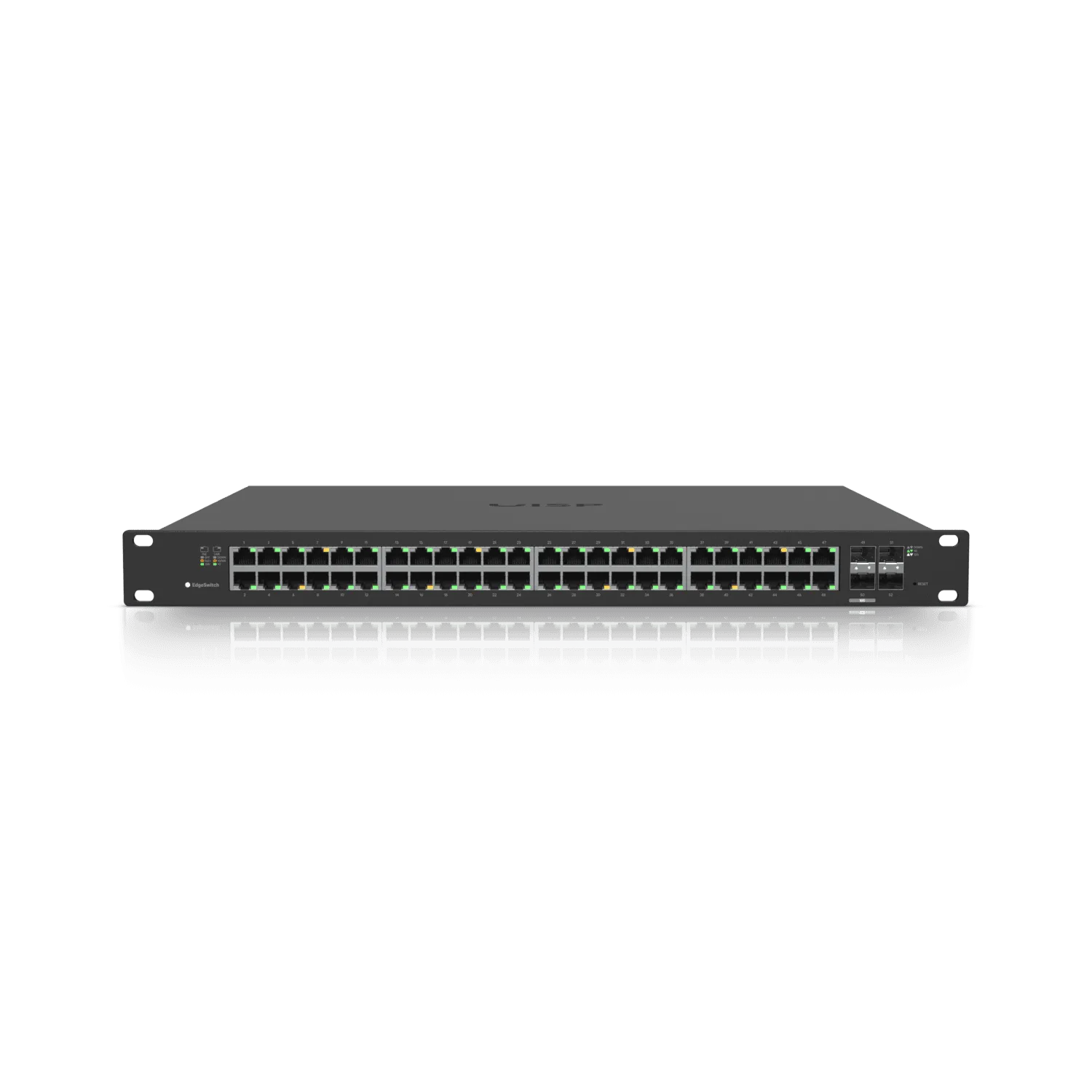 Коммутатор  Ubiquiti EdgeSwitch 48 PoE (500W) (ES-48-500W), управляемый - купить в интернет-магазине Forcecom.kz Коммутатор  Ubiquiti EdgeSwitch 48 PoE (500W) (ES-48-500W), управляемый
