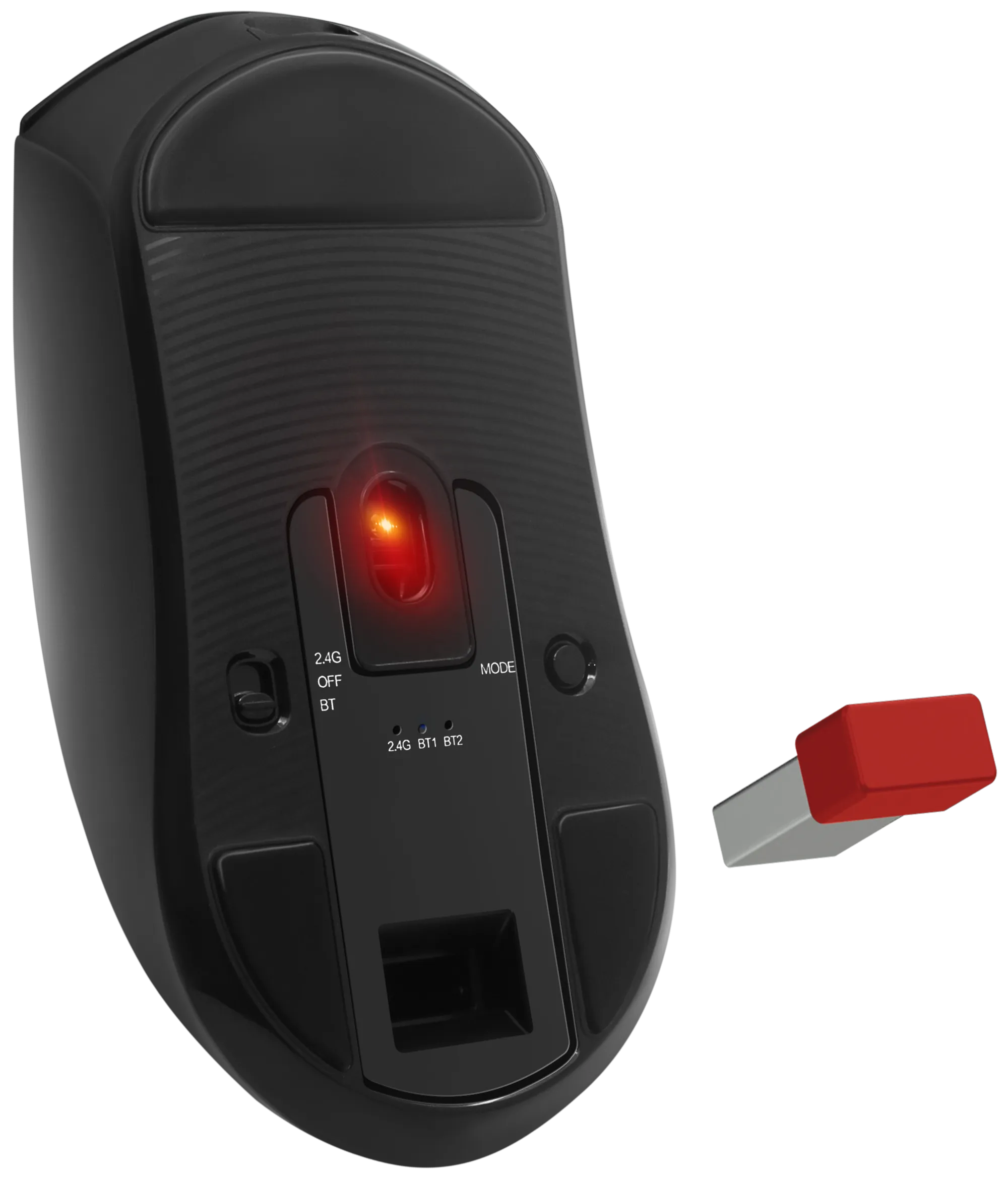 Мышь Defender Hyperion GM-119 (52119) [проводная + беспроводная, светодиодная, 12000 DPI, 1000 Гц, черная]