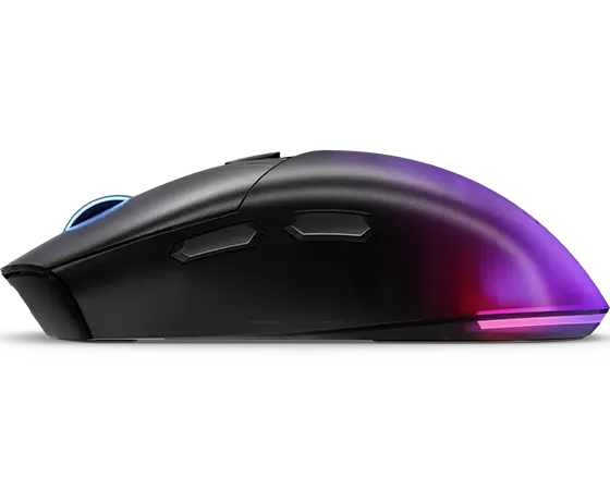 Мышь Lenovo Legion M410 проводная + беспроводная, светодиодная, 16000 DPI, 1000 Гц, подсветка, черная