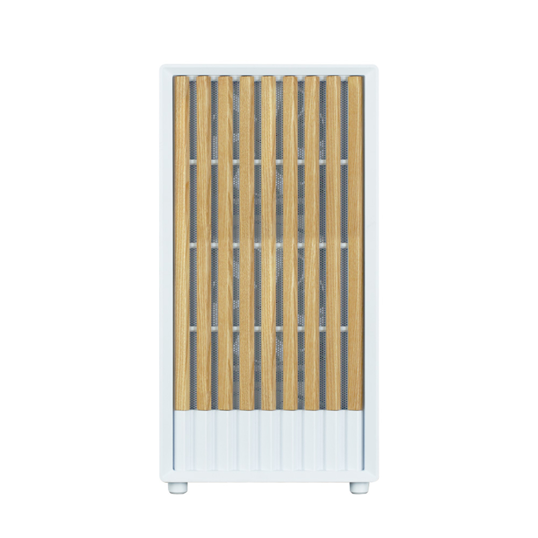 Корпус Zalman P10 NAMU WHITE [Mini Tower, 3 x 120 мм, белый]